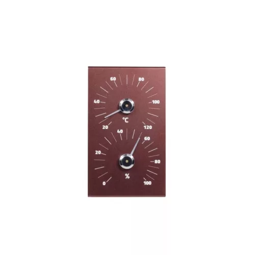 Szauna szett alu&bambusz, Sötét lila (T0302-071)