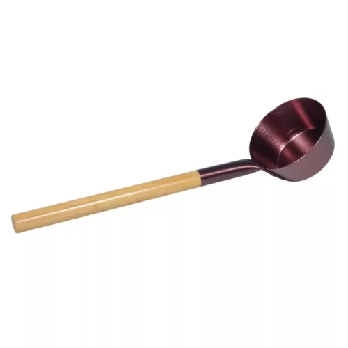Szauna szett alu&bambusz, Sötét lila (T0302-071)