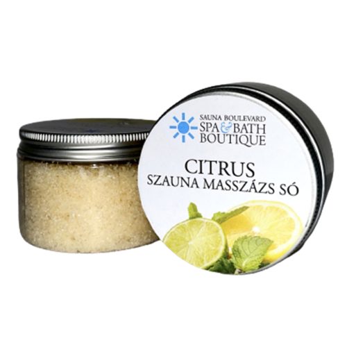 Masszázs só citrussal 140g