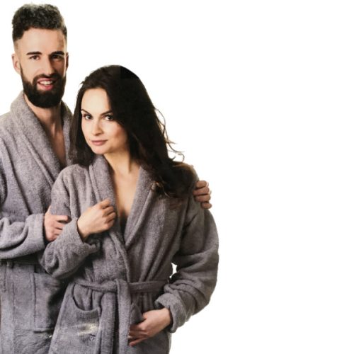 NordicSpa köntös szürke S méret