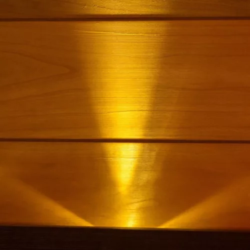 SaunaLed 12 szauna hangulatfény szett, arany színű foglalattal (T0401-075)