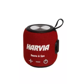   HARVIA Bluetooth hangszóró, vízálló és hőálló, piros 5 W, 1800 mAh (T0401-109)