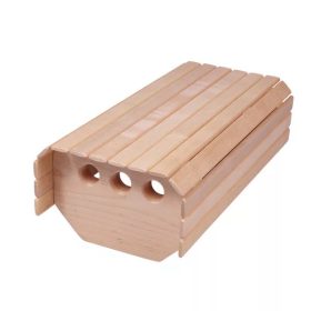   Szauna lámpaárnyékoló égerfa, sarok kivitel - szögletes 