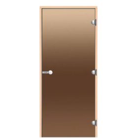 HARVIA szauna üvegajtó bronz üveggel 790x2090x92 mm