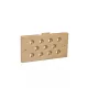 Szellőző rács 235x125x16 mm, Thermo nyárfa