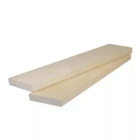 Világos nyárfa 21x90x2400 mm szauna padléc A osztály