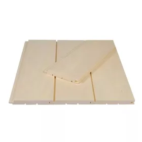   Csomómentes nyárfa szauna lambéria STS profil 15x120mm - 300cm (T0506-064-300)