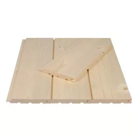   Csomós finn lucfenyő szauna lambéria STS profil A osztály 15x120mm - 240cm (T0506-070-240)