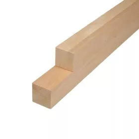 Szerkezeti léc 42x42x2400 csomószegény égerfaből
