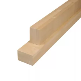 Szerkezeti léc 40x60x2400 csomószegény égerfaból