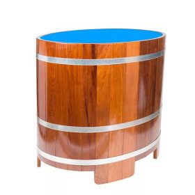   Merülődézsa test Kambala fából kék műanyag betéttel, 112x79cm - Az ár belépő nélkül értendő! (T0601-020)