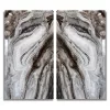 Beltéri SPC falpanel 2800x1200x4 mm-Royal Bookmatch Marble
