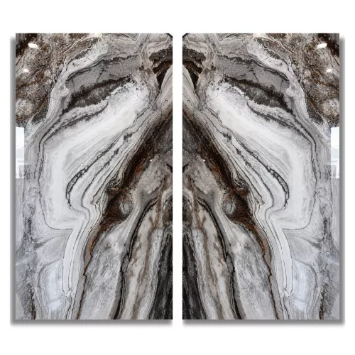 Beltéri SPC falpanel 2800x1200x4 mm-Royal Bookmatch Marble