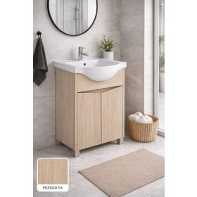 Linzy alsószekrény+mosdó 55 2A pezsgőfa