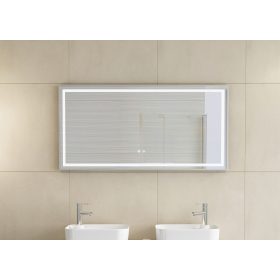   Floating Mirror Aura 60x120cm fekvő tükör led világítással