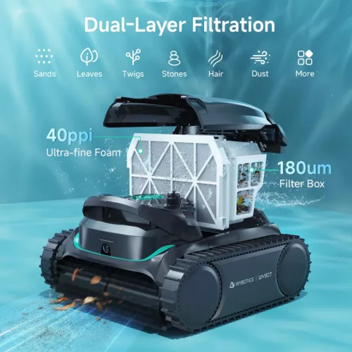 WYBOT M2 extra erős medencetakarító robot