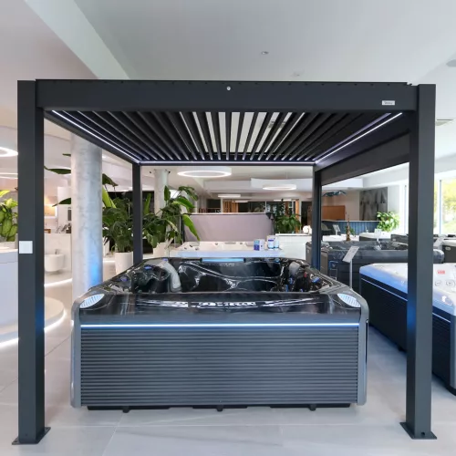 Wellis MotionFlex 300 bioklimatikus pergola, RGB LED világítással