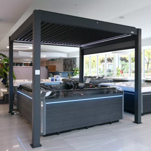 Wellis MotionFlex 300 bioklimatikus pergola, RGB LED világítással