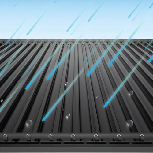 Wellis MotionFlex 400 bioklimatikus pergola, RGB LED világítással