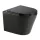 Wellis Clement Black fali rimless WC, matt fekete