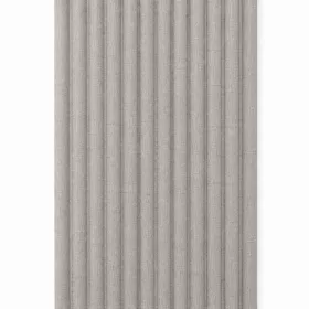   Falpanel beltérre 2900x120mm - Textilhatású lamellás világos szürke