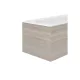 Oldallap  MDF 80 B szaténfa