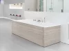 Oldallap MDF 80 J szaténfa