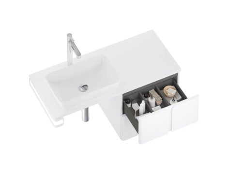 Ravak SD Balance 500 mosdó alatti szekrény fehér/fehér