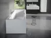 Oldallap MDF 75 B fehér