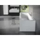 Oldallap MDF 75 J fehér