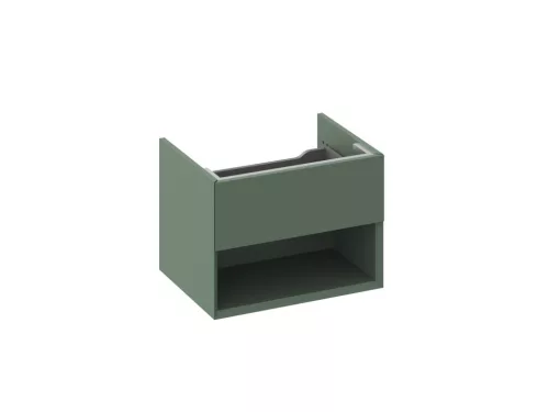 SD Lite 60 fürdőszobai szekrény mosdó alá Grey Green