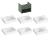 SD Lite 60 fürdőszobai szekrény mosdó alá Grey Green