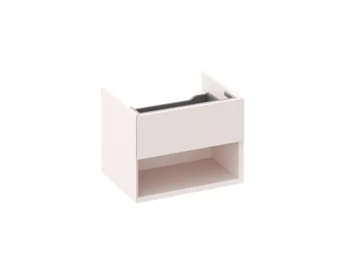 SD Lite 60 fürdőszobai szekrény mosdó alá Alabaster Pink