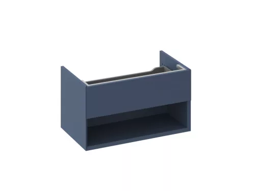 SD Lite 80 fürdőszobai szekrény mosdó alá Deepsea Blue