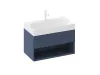 SD Lite 80 fürdőszobai szekrény mosdó alá Deepsea Blue