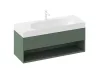 SD Lite 120 fürdőszobai szekrény mosdó alá Grey Green