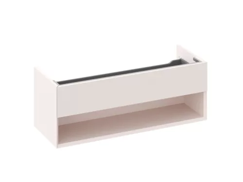 SD Lite 120 fürdőszobai szekrény mosdó alá Alabaster Pink