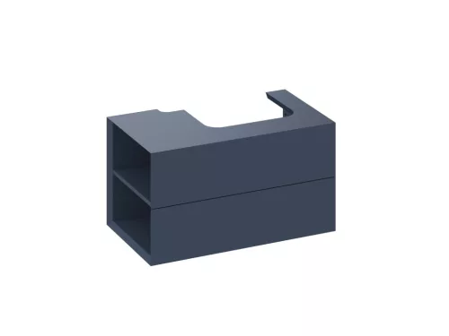 SD Lite 80 B fürdőszobai szekrény mosdó alá Deepsea Blue