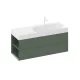 SD Lite 120 B fürdőszobai szekrény mosdó alá Grey Green