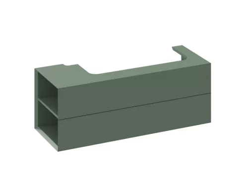 SD Lite 120 B fürdőszobai szekrény mosdó alá Grey Green