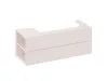 SD Lite 120 B fürdőszobai szekrény mosdó alá Alabaster Pink