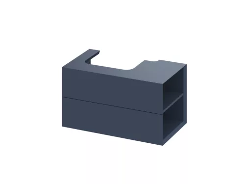 SD Lite 80 J fürdőszobai szekrény mosdó alá Deepsea Blue