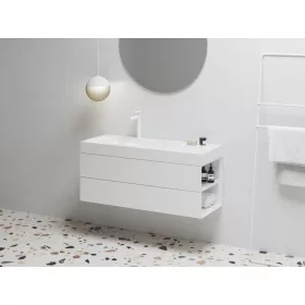 SD Lite 120 J fürdőszobai szekrény mosdó alá fehér