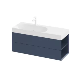   SD Lite 120 J fürdőszobai szekrény mosdó alá Deepsea Blue