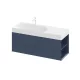 SD Lite 120 J fürdőszobai szekrény mosdó alá Deepsea Blue