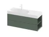 SD Lite 120 J fürdőszobai szekrény mosdó alá Grey Green