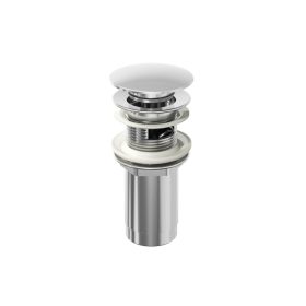 Mosdólefolyó Click-Clack, króm dugóval