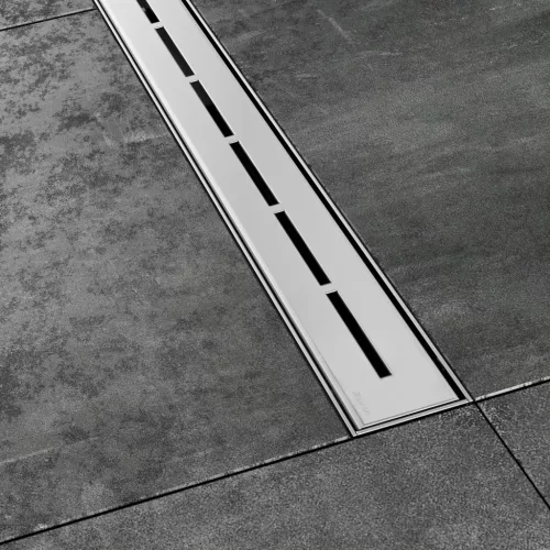 OZ Ravak Runway 105 zuhanyfolyóka rozsdamentes acél