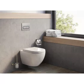 Uni Chrome WC Rim fehér