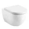 Uni Chrome WC Rim fehér